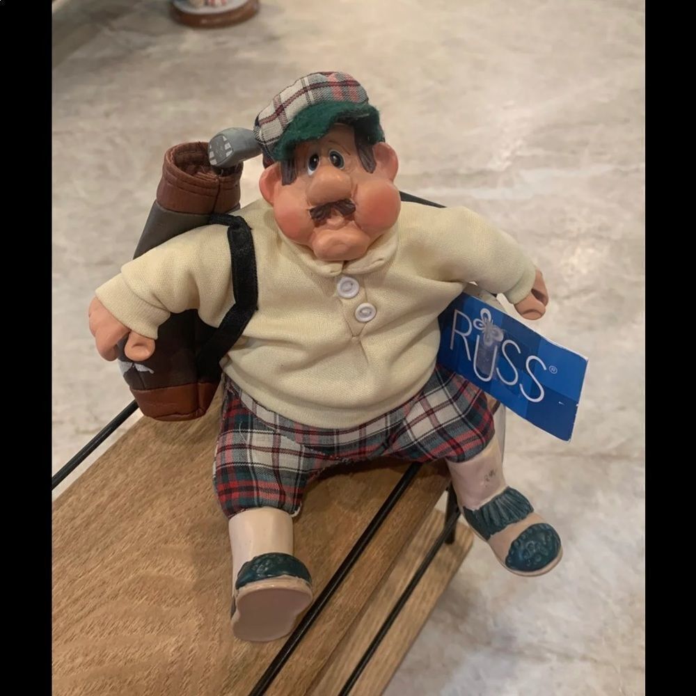 Old Man Golfer  